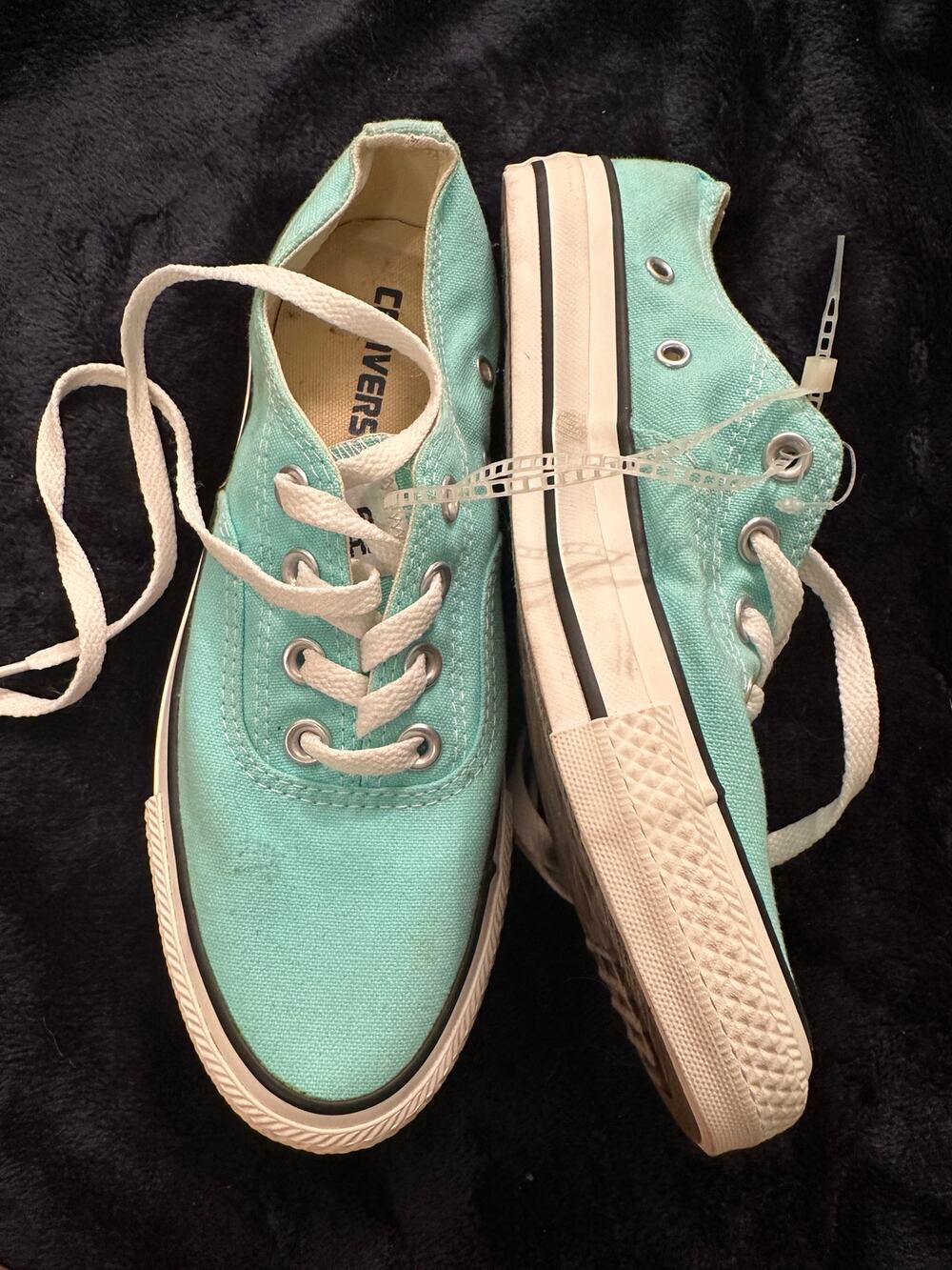 NEW UNWORN Y2K AQUA MINT POOLSIDE CONVERSE CHUCK TAYLOR ALL STAR OX